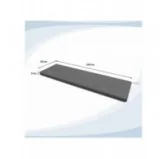 Cuscino per panchina da giardino, cuscino per altalena, cuscino da giardino, 110x50x5 cm, Grigio