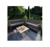 Cuscino per panchina da giardino, cuscino per altalena, cuscino da giardino, 150x50x5 cm, Grigio Cuscino per panchina da giardino, cuscino per altalena, cuscino da giardino, 150x50x5 cm, Grigio