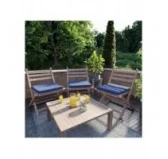 Cuscino per panchina da giardino, cuscino per altalena, cuscino da giardino, 60x60x5 cm, Blu Scuro Cuscino per panchina da giardino, cuscino per altalena, cuscino da giardino, 60x60x5 cm, Blu Scuro