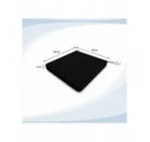 Cuscino per panchina da giardino, cuscino per altalena, cuscino da giardino, 40x40x5 cm, Nero Cuscino per panchina da giardino, cuscino per altalena, cuscino da giardino, 40x40x5 cm, Nero