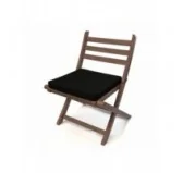 Cuscino per panchina da giardino, cuscino per altalena, cuscino da giardino, 50x50x5 cm, Nero Cuscino per panchina da giardino, cuscino per altalena, cuscino da giardino, 50x50x5 cm, Nero