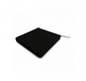 Cuscino per panchina da giardino, cuscino per altalena, cuscino da giardino, 70x70x5 cm, Nero