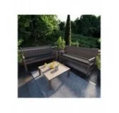 Cuscino per panchina da giardino, cuscino per altalena, cuscino da giardino, 180x40x5 cm, Nero Cuscino per panchina da giardino, cuscino per altalena, cuscino da giardino, 180x40x5 cm, Nero