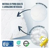 Piumino anallergico estivo 200x200 cm