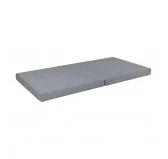 Materasso pieghevole 160×80×8 cm per divano modulare bambini in velluto corduroy, colore Gris Conejito