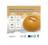 Pouf Bambini con Orecchie di Topo | Bouclé | 68x68x50 cm | Verde Ranocchio