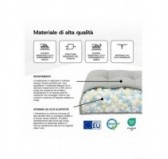 Cuscino per Sdraio da Giardino | Idrorepellente e Impermeabile | 200x60x13 cm | Nero Cuscino per Sdraio da Giardino | Idrorepellente e Impermeabile | 200x60x13 cm | Nero