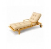 Cuscino per Sdraio da Giardino | Idrorepellente e Impermeabile | 200x60x13 cm | Beige Cuscino per Sdraio da Giardino | Idrorepellente e Impermeabile | 200x60x13 cm | Beige