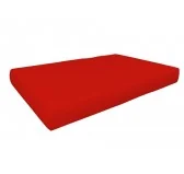 Cuscino di Seduta per Pallet Impermeabile 120x80x15 Rosso