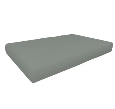 Cuscino di Seduta per Pallet Impermeabile 120x80x15 Grigio