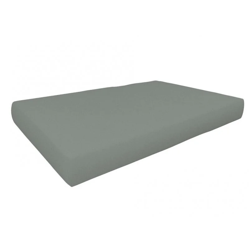 Cuscino di Seduta per Pallet Impermeabile 120x80x15 Grigio