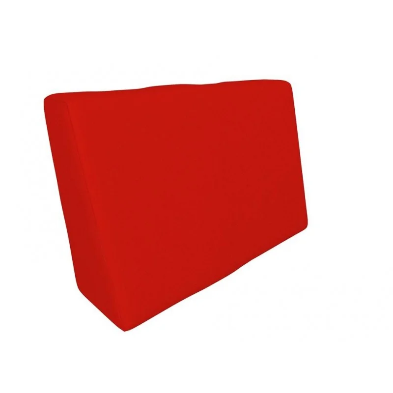 Cuscino Laterale per Pallet Impermeabile 60x40x20/10 Rosso