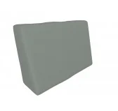 Cuscino Laterale per Pallet Impermeabile 60x40x20/10 Grigio