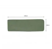 Copricuscino per Cuscini per Pallet - Cuscino-Schienale 120x40, Verde