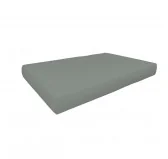 Copricuscino Impermeabile per Cuscini per Pallet - Cuscino-Sedile 120x80, Grigio