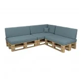 Copricuscino per Cuscini per Pallet - Cuscino Decorativo 40x40, Blu