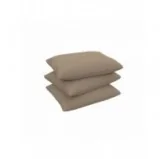 Cuscini per Sedie, Cuscini di Schienale, Cuscino da Esterno per mobili e Arredamento da Giardino, 60x40x15 cm, Beige