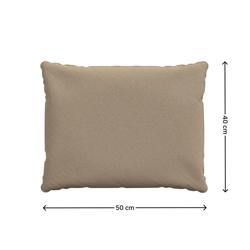 Set 2 Cuscini Per Sedia Esterno 50x50cm - Impermeabili, Beige | Per Giardino E Terrazza - Foto 12