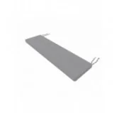 Cuscino per panchina da giardino, cuscino per altalena, cuscino da giardino, 100x40x5 cm, Grigio