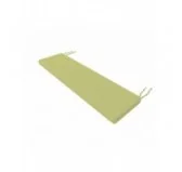 Cuscino per panchina da giardino, cuscino per altalena, cuscino da giardino, 100x40x5 cm, Verde