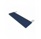 Cuscino per panchina da giardino, cuscino per altalena, cuscino da giardino, 110x40x5 cm, Blu Scuro