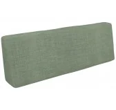 Cuscino Schienale per Pallet 120x40x20/10 Verde