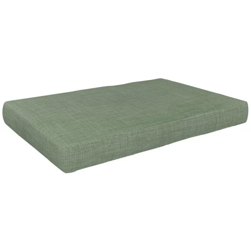 Cuscino di Seduta per Pallet 120x80x15 Verde