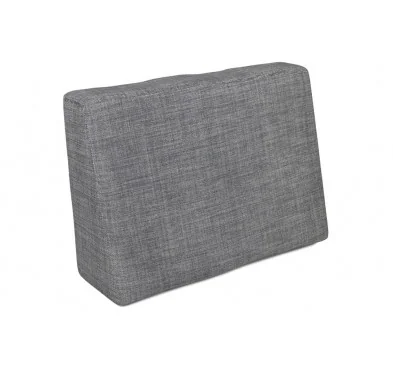 Cuscino Laterale per pallet da giardino 60x40x20/10 Grigio