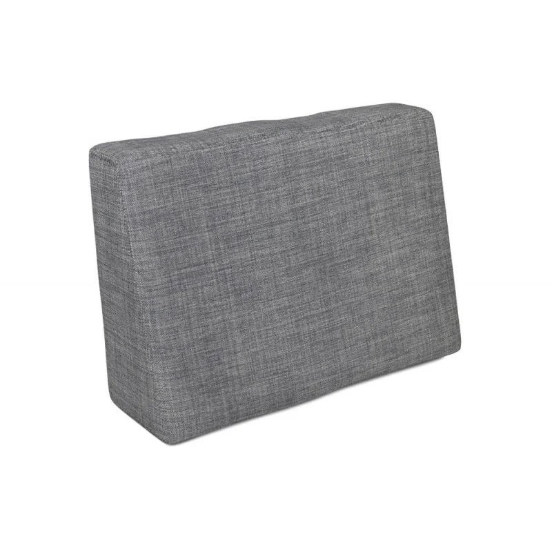 Cuscino Laterale per pallet da giardino 60x40x20/10 Grigio