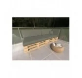 Cuscino Decorativo per Pallet e per Divano da Giardino, Impermeabile, 40x40 cm, Grigio