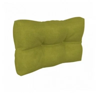 Cuscino Laterale per Pallet, Trapuntato, 60x40x12 cm, Lime