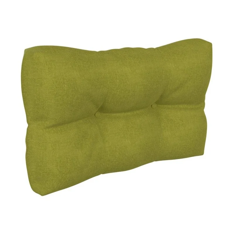 Cuscino Laterale per Pallet, Trapuntato, 60x40x12 cm, Lime