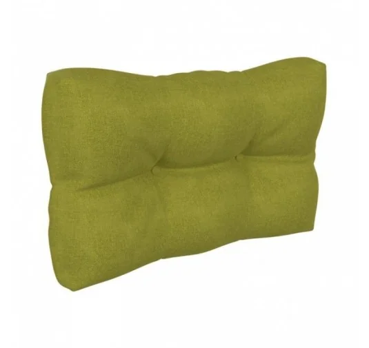 Cuscino Laterale per Pallet, Trapuntato, 60x40x12 cm, Lime