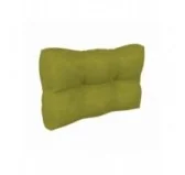 Cuscino Laterale per Pallet, Trapuntato, 60x40x12 cm, Lime