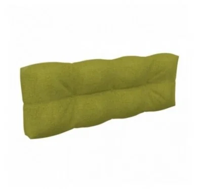 Cuscino Schienale per Pallet, Trapuntato, 120x40x12 cm, Lime