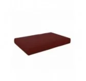 Set di 2 Cuscini per Pallet, 120x80 cm + 120x40 cm, Bordeaux