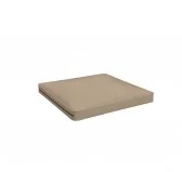 Cuscini per Sedie, Cuscini di Seduta, Cuscino da Esterno per mobili e Arredamento da Giardino, 40x40x5 cm, Beige