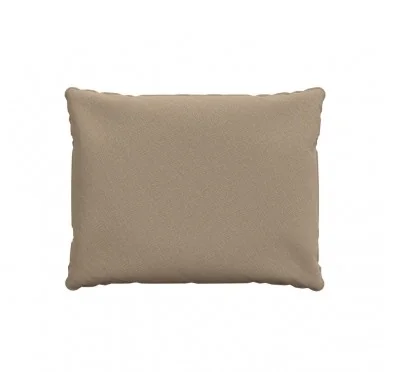 Cuscini per Sedie, Cuscini di Schienale, Cuscino da Esterno per mobili e Arredamento da Giardino, 50x40x15 cm, Beige