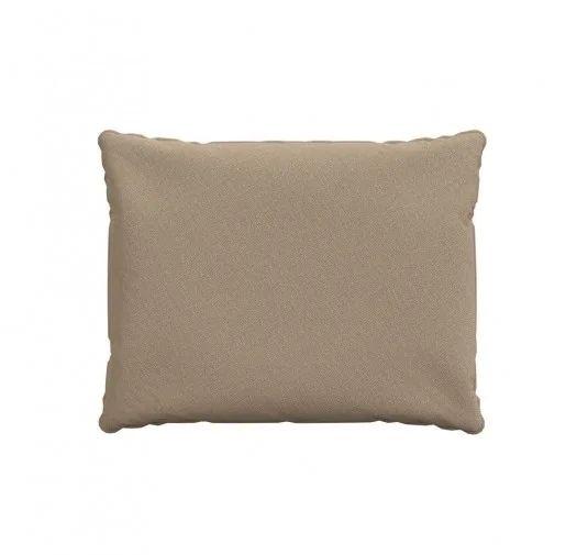 Cuscini per Sedie, Cuscini di Schienale, Cuscino da Esterno per mobili e Arredamento da Giardino, 50x40x15 cm, Beige