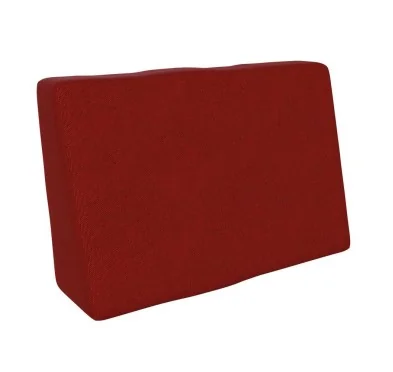 Cuscino Laterale per Pallet, 60x40x20/10 cm, Rosso