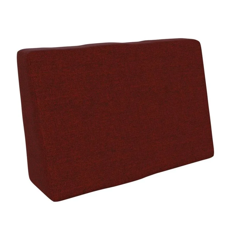 Cuscino Laterale per Pallet, 60x40x20/10 cm, Bordeaux