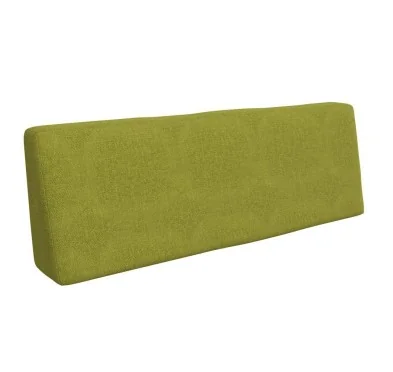 Cuscino Schienale per Pallet, 120x40x20/10 cm, Lime