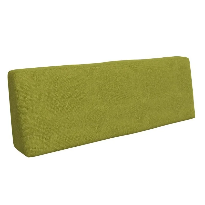 Cuscino Schienale per Pallet, 120x40x20/10 cm, Lime