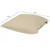 Cuscino Decorativo per Pallet e per Divano da Giardino, 40x40 cm, Beige