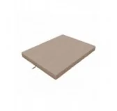 Materasso Pieghevole per Ospiti e Campeggio 120x195x15 Beige