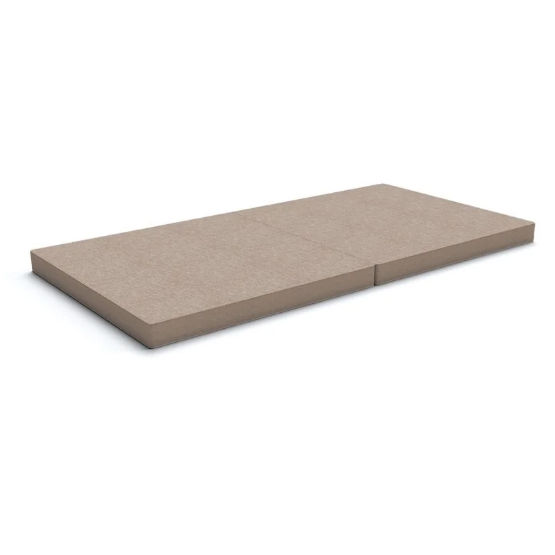 Materasso pieghevole 160x80x8 cm per divano modulare per bambini, beige