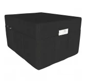 Fodera per materasso pieghevole 80x195x15 cm, Nero Fodera per materasso pieghevole 80x195x15 cm, Nero