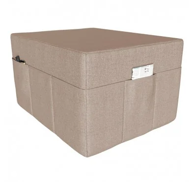 Fodera per materasso pieghevole 80x195x15 cm, Beige