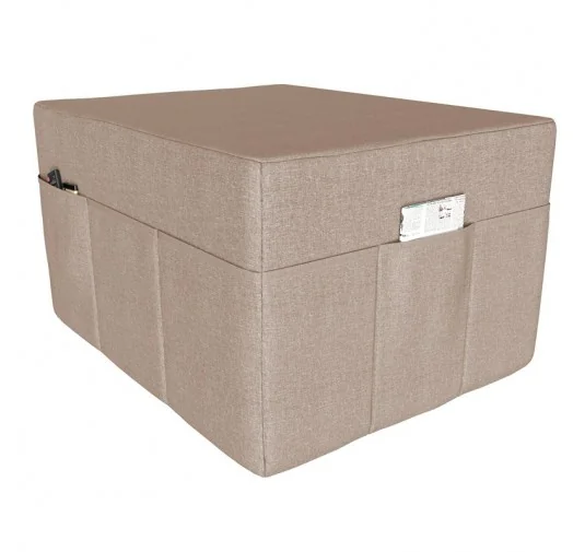 Fodera per materasso pieghevole 80x195x15 cm, Beige