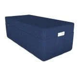 Fodera per materasso pieghevole 140x195x15 cm, Blu Scuro Fodera per materasso pieghevole 140x195x15 cm, Blu Scuro